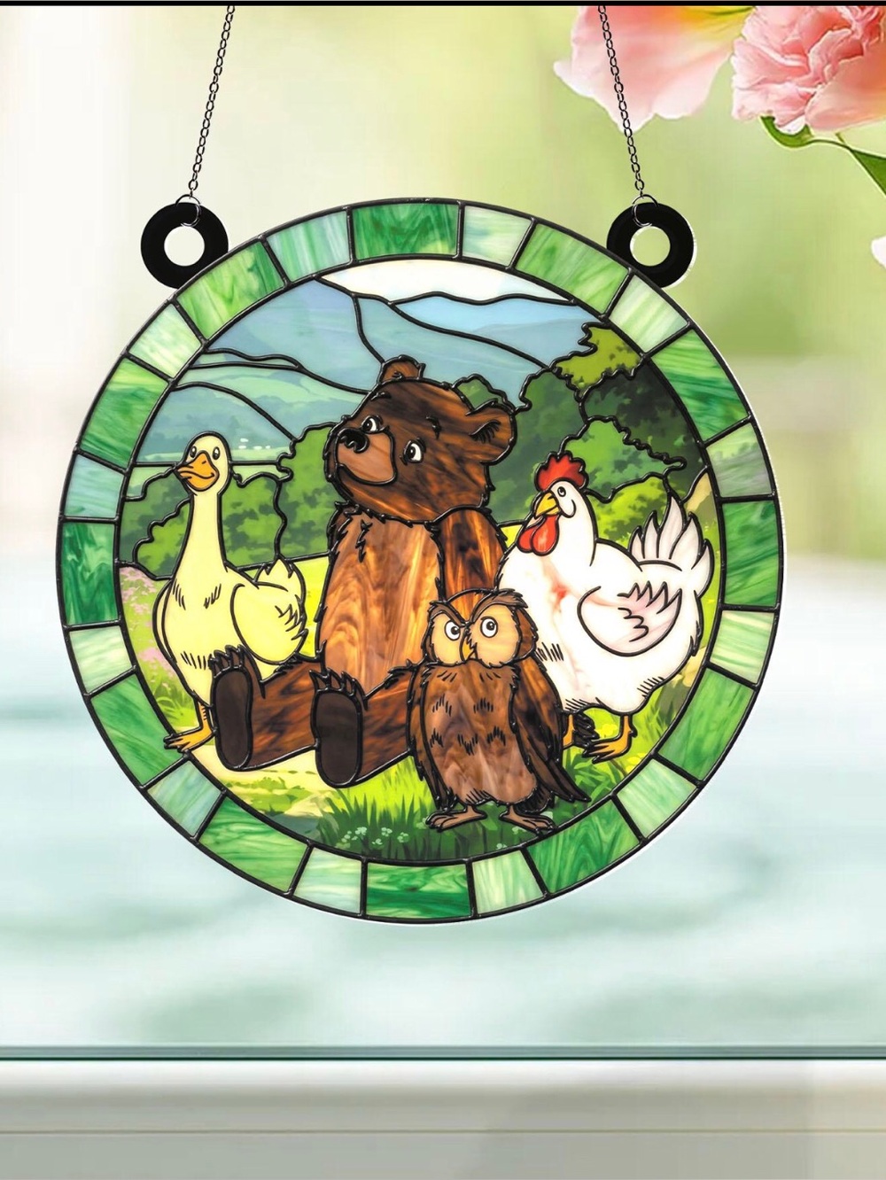 Maurice Sendak Little Bear Suncatcher Acrylic Window Hanging NEW